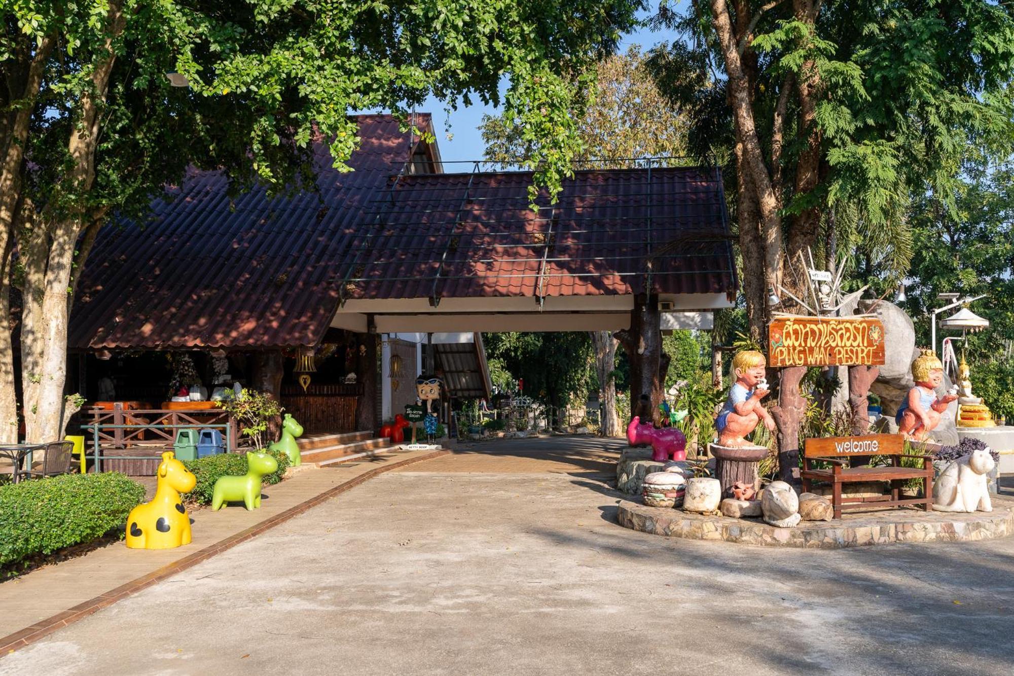 Pung-Waan Resort Sai Yok Exteriör bild